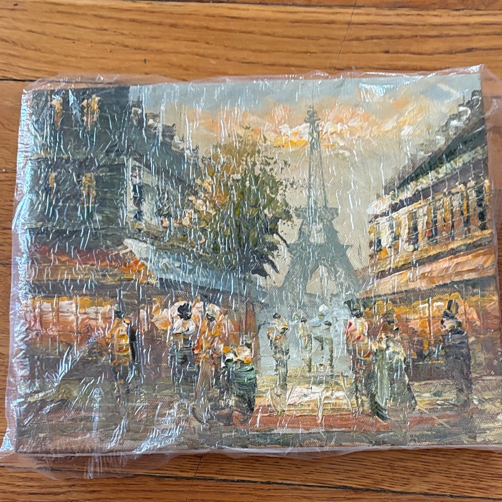 Paris Street Scene Canvas Art